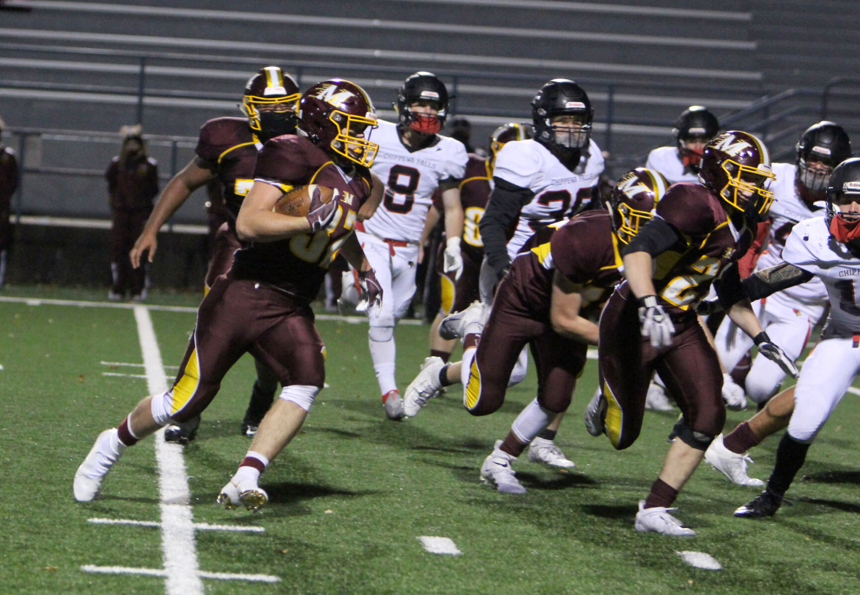 Chi-Hi at Menomonie football 10-16-20